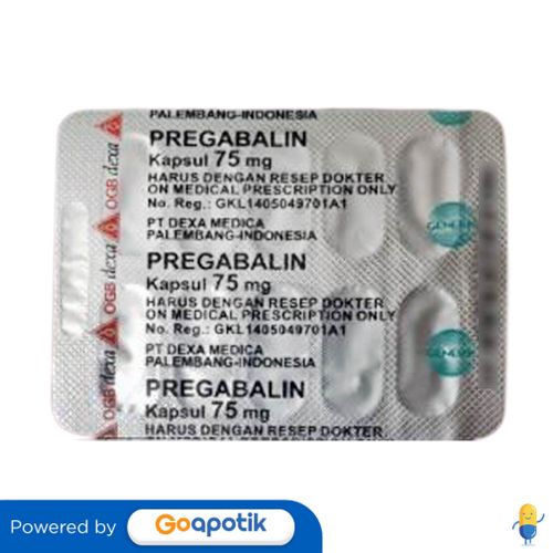 PREGABALIN OGB DEXA MEDICA 75 MG KAPSUL