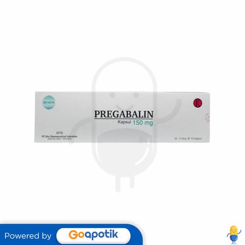 PREGABALIN OTTO 150 MG BOX 20 KAPSUL