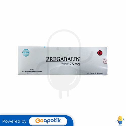 PREGABALIN OTTO 75 MG BOX 20 KAPSUL