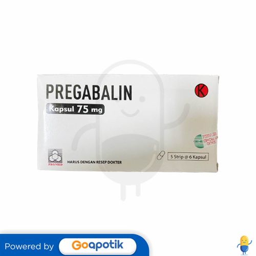 PREGABALIN PROMED 75 MG BOX 30 KAPSUL