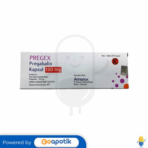 PREGEX 150 MG BOX 14 KAPSUL