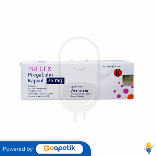 PREGEX 75 MG BOX 14 KAPSUL