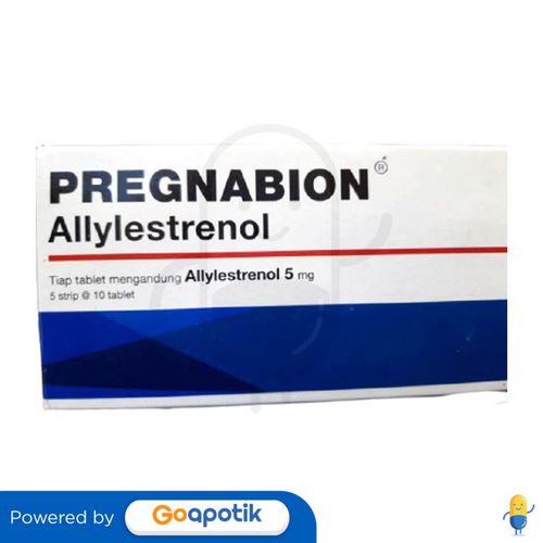 PREGNABION 5 MG BOX 50 TABLET