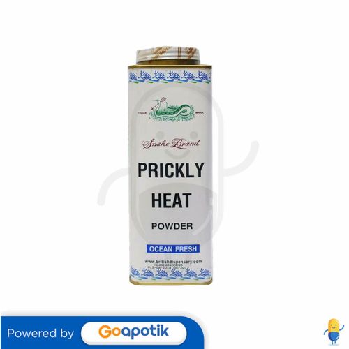 PRICKLY HEAT POWDER OCEAN FRESH 300 GRAM KALENG