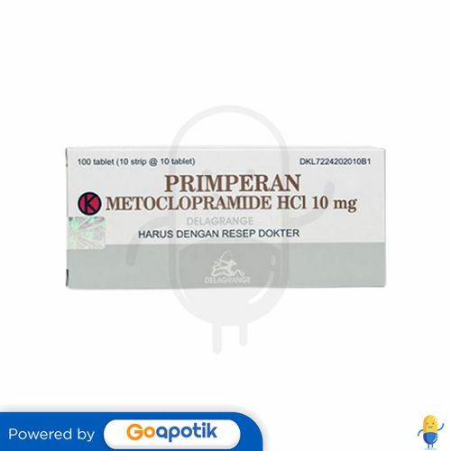 PRIMPERAN 10 MG BOX 100 TABLET