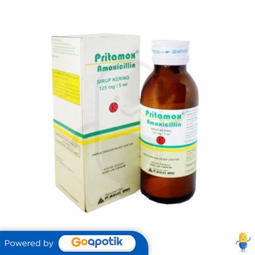 PRITAMOX DRY SYRUP ISI 60 ML BOTOL