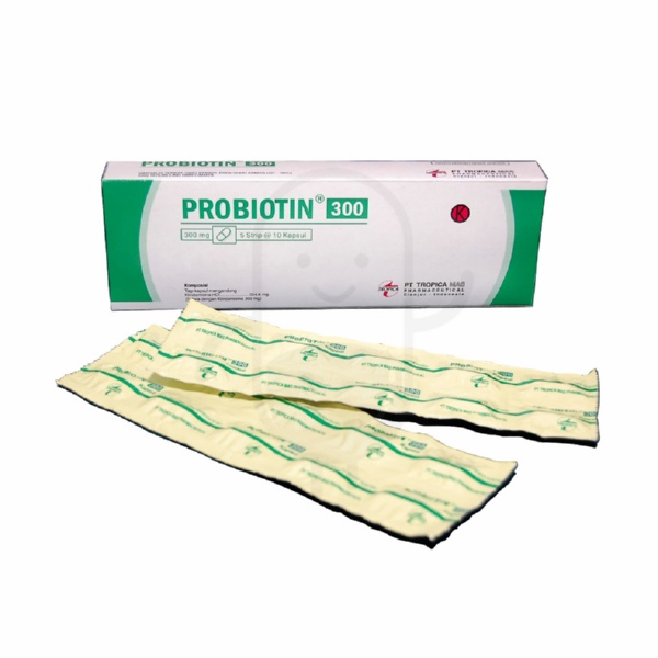 PROBIOTIN 300 MG STRIP 10 KAPSUL