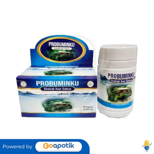 PROBUMINKU EXTRA IKAN GABUS BOTOL 60 KAPSUL