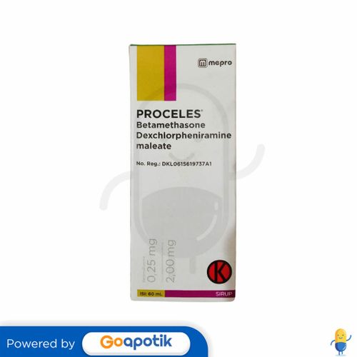 PROCELES SYRUP ISI 60 ML BOTOL