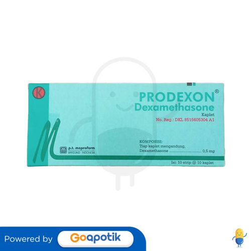 PRODEXON 0.5 MG BOX 100 KAPLET