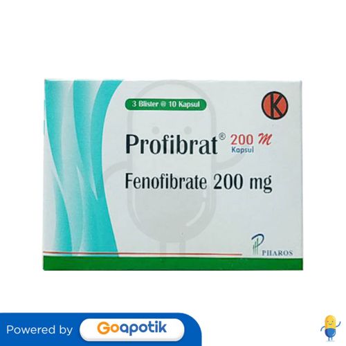 PROFIBRAT 200 MG BOX 30 KAPSUL