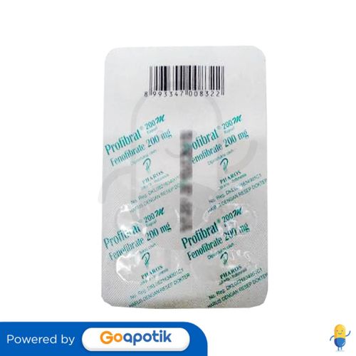 PROFIBRAT 200 MG STRIP 10 KAPSUL