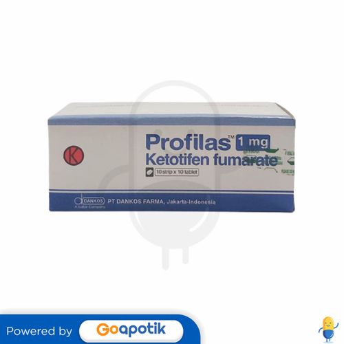 PROFILAS 1 MG BOX 100 TABLET