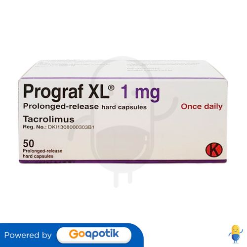 PROGRAF XL 1 MG BOX 50 KAPSUL