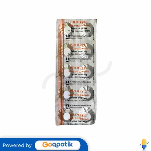 Progyl 500 Mg Strip 10 Tablet Kegunaan Efek Samping Dosis Dan