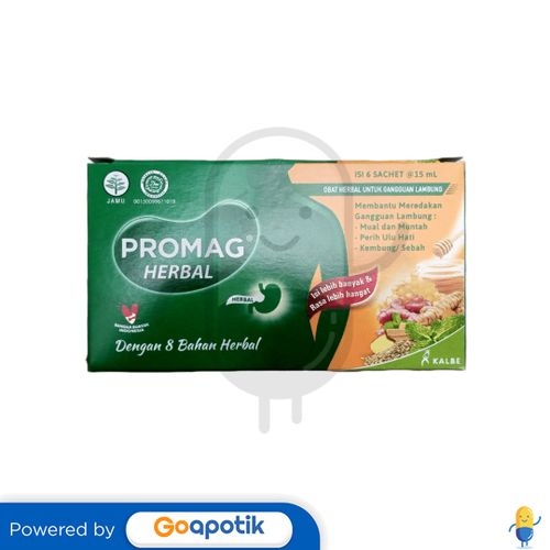 PROMAG HERBAL 15 ML BOX 6 SACHET