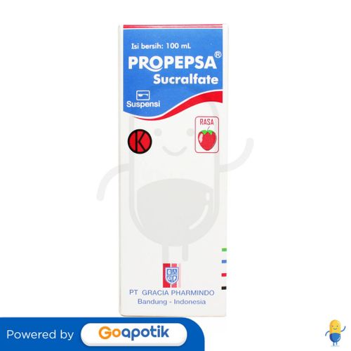 PROPEPSA SUSPENSI 100 ML BOTOL