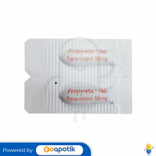 PROPYRETIC 160 MG SUPPOSITORIA