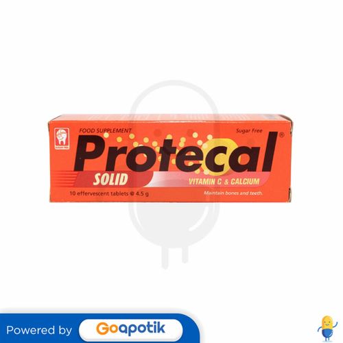 PROTECAL SOLID TUBE 10 TABLET EFFERVESENT
