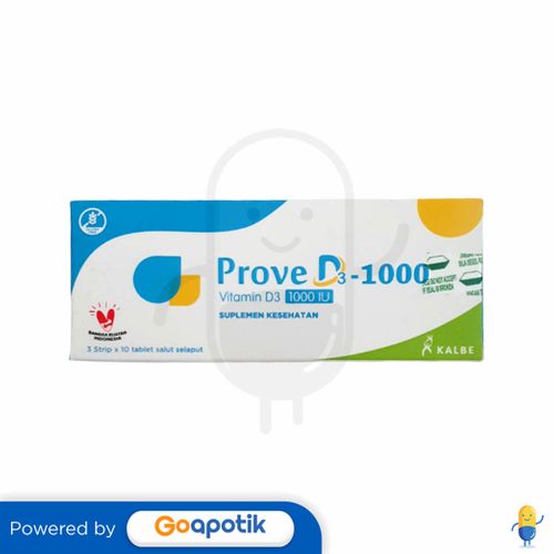 PROVE D3 1000 IU BOX 30 TABLET