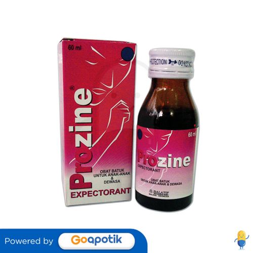 PROZINE EXPECTORANT SYRUP 60ML