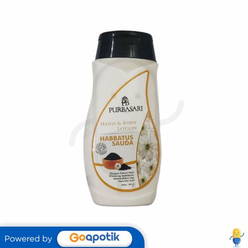 PURBASARI HAND & BODY LOTION HABBATUSSAUDA 100 ML BOTOL