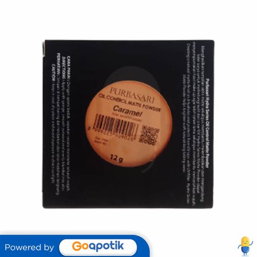 PURBASARI OIL CONTROL MATTE POWDER CARAMEL 12 GRAM CASE