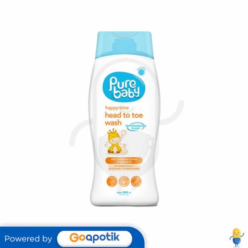 PURE BABY HAPPY TIME HEAD TO TOE WASH 200 ML