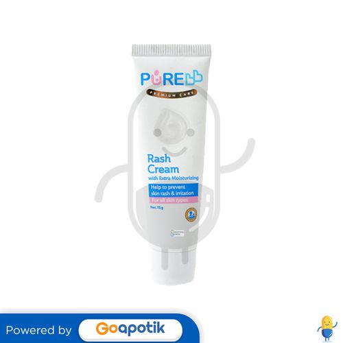 PUREBB RASH CREAM EXTRA MOISTURIZING 15 GRAM TUBE