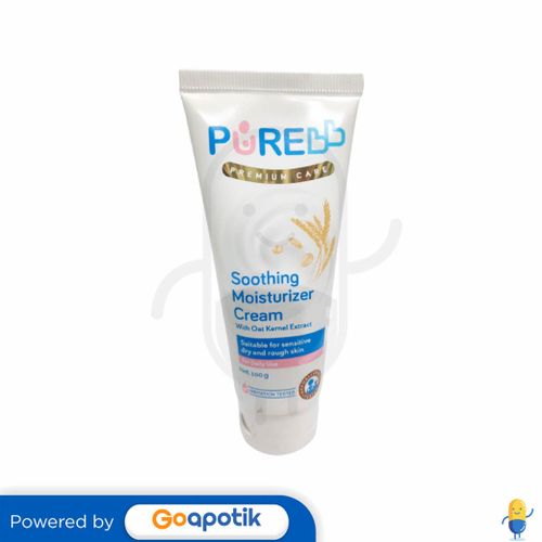 PUREBB SOOTHING MOISTURIZER CREAM 100 GRAM TUBE Kegunaan, Efek