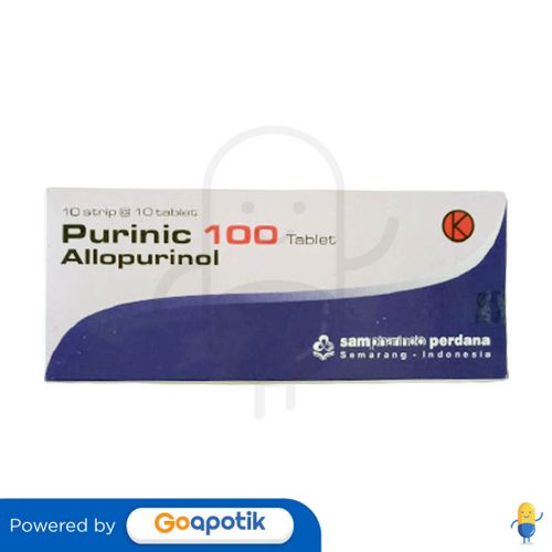 PURINIC 100 MG BOX 100 TABLET