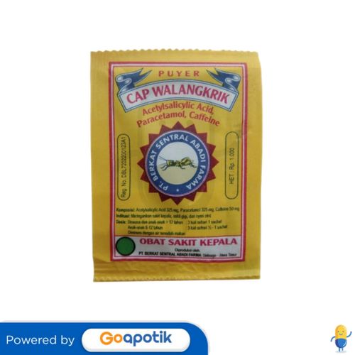 PUYER CAP WALANGKRIK SACHET 700 MG