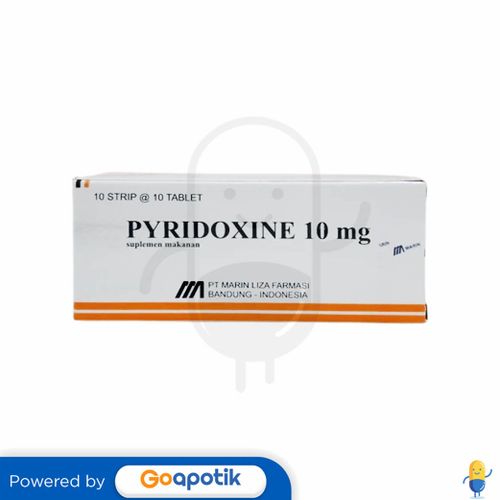 PYRIDOXINE MARIN LIZA 10 MG BOX 100 TABLET