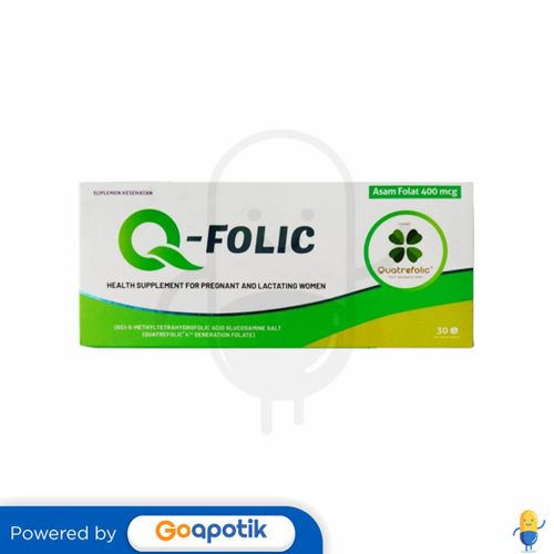 Q-FOLIC BOX ISI 30 TABLET