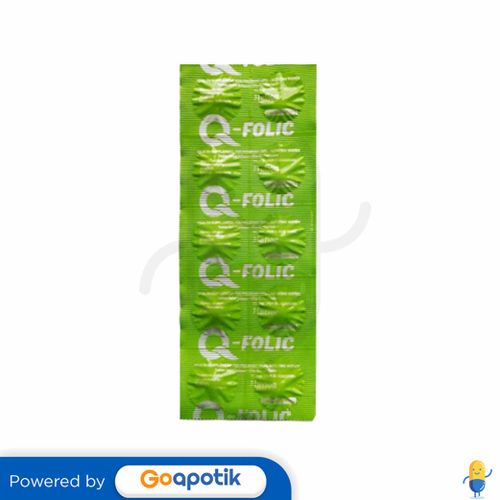 Q-FOLIC STRIP ISI 10 TABLET