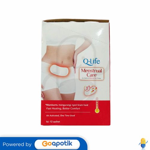 Q-LIFE MENSTRUAL CARE PATCH BOX 12 PCS