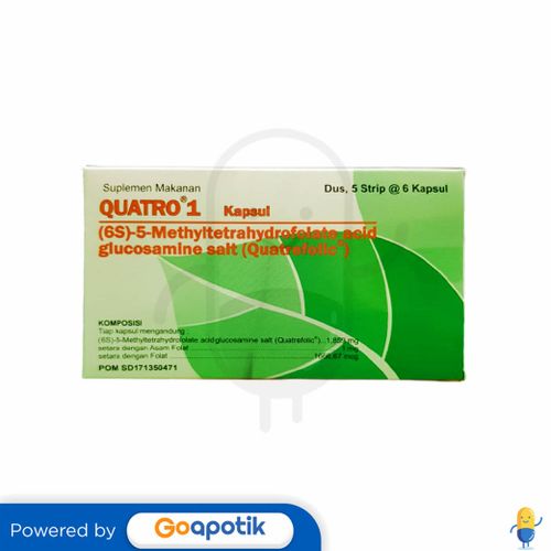 QUATRO 1 MG BOX 30 KAPSUL