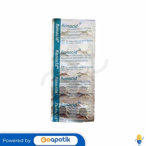 RANACID STRIP ISI 10 TABLET