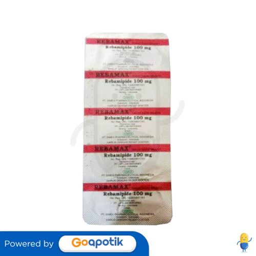 REBAMAX 100 MG STRIP 10 TABLET