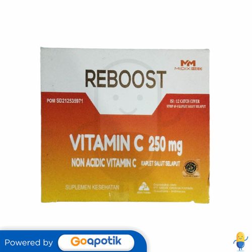 REBOOST VITAMIN C 250 MG BOX 48 KAPLET