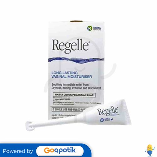 REGELLE LONG LASTING VAGINAL MOISTURISER 6.5 ML BOX 6 TUBE