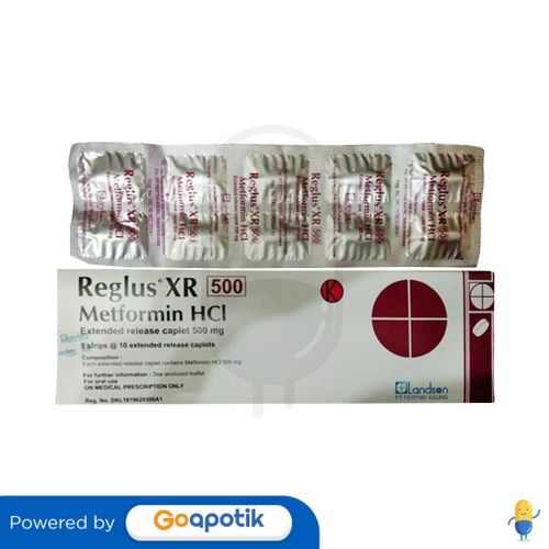 REGLUS XR 500 MG BOX 30 KAPLET