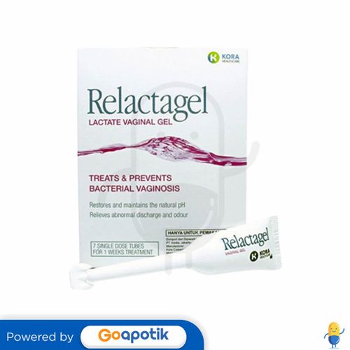 RELACTAGEL LACTATE VAGINAL GEL 5 ML BOX 7 TUBE