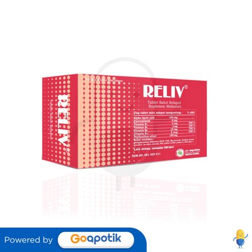 RELIV BOX 30 TABLET