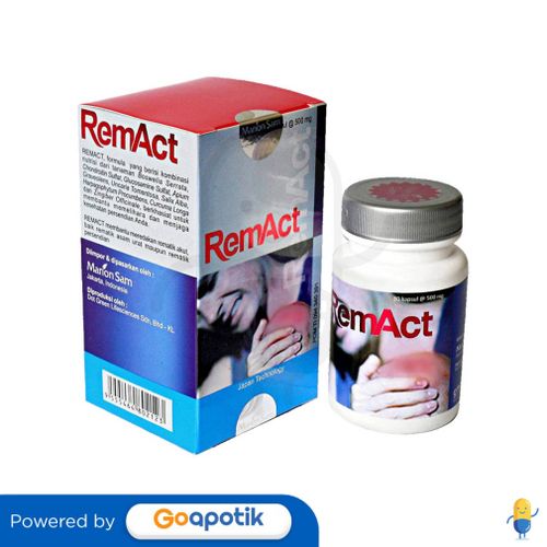 REMACT BOTOL ISI 30 KAPSUL