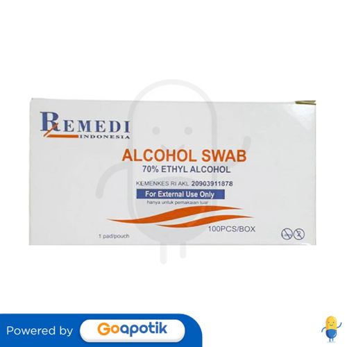 REMEDI ALKOHOL SWAB BOX