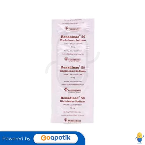 RENADINAC 50 MG STRIP 10 TABLET