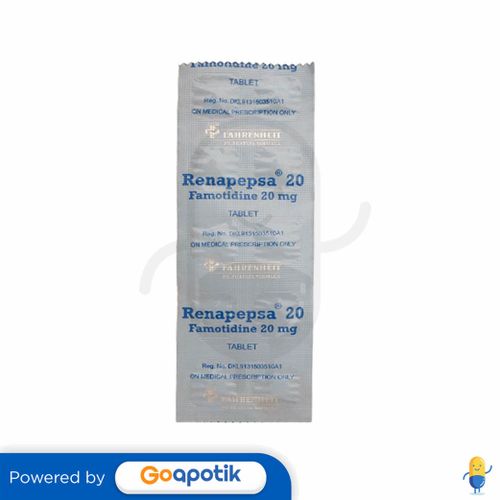 RENAPEPSA 20 MG STRIP 10 TABLET