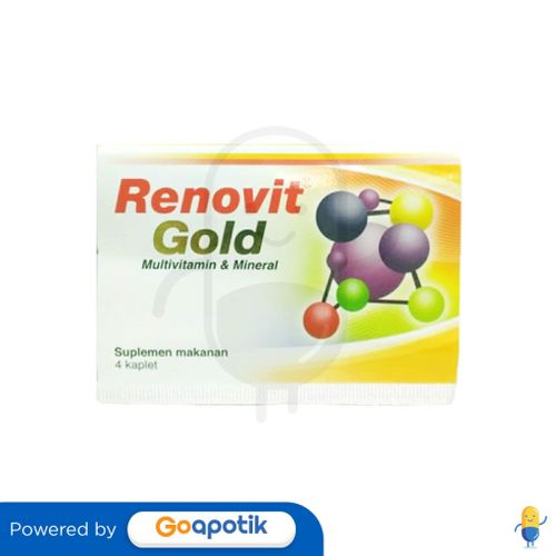 RENOVIT GOLD STRIP 4 KAPLET