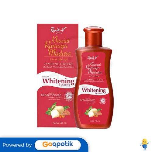 RESIK-V KHASIAT RAMUAN MADURA DENGAN WHITENING 90 ML